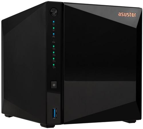 ASUSTOR DRIVESTOR 4 PRO (AS3304T v2) datové úložiště NAS, 4× 2,5