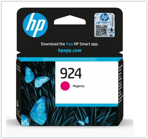 HP 4K0U4NE originální náplň purpurová č.924 magenta - Novinky AGEMcz