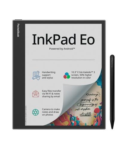 POCKETBOOK 1042 InkPad EO mist grey, šedý, podsvícený dotykový displej