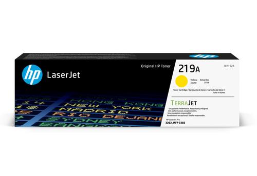 HP W2192A originální toner žlutý č.219A cca 1200 str. (yellow, pro HP 3202, MFP 3302) - AGEMcz