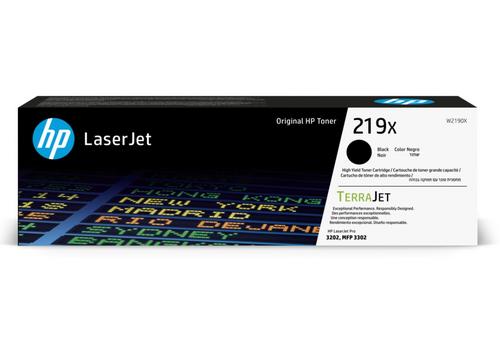 HP W2190X originální toner černý č.219X cca 3200 str. (black, pro HP 3202, MFP 3302) - AGEMcz
