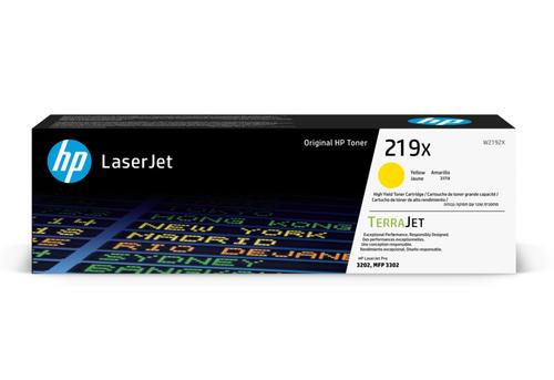 HP W2192X originální toner žlutý č.219X cca 2500 str. (yellow, pro HP 3202, MFP 3302) - AGEMcz