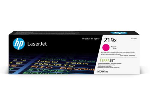 HP W2193X originální toner purpurový č.219X cca 2500 str. (magenta, pro HP 3202, MFP 3302) - AGEMcz