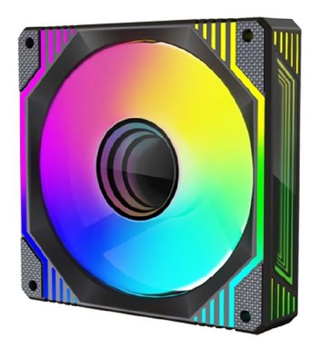 1stCOOL ventilátor AURA EVO Mirror ARGB 120mm černý (do CASE, black) - AGEMcz