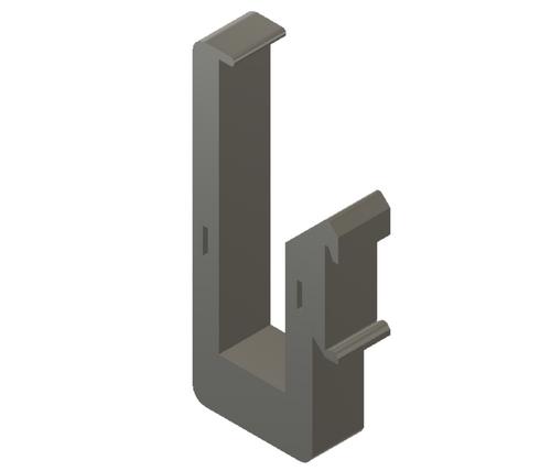 TP-LINK držák na DIN lištu pro rozmer 98x25mm šedá antracit OC200/SF1005xx/SG105xx/SG1005xx - AGEMcz