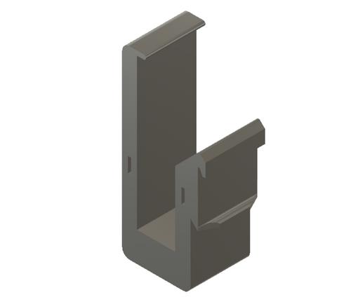 TP-LINK držák na DIN lištu pro rozmer 101x25mm šedá antracit SG108xx/SF1006P/ER605/RP108GE - AGEMcz