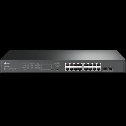 TP-LINK TL-SG2218P 18portový gigabitový inteligentní switch JetStream s 16 porty PoE+ - AGEMcz
