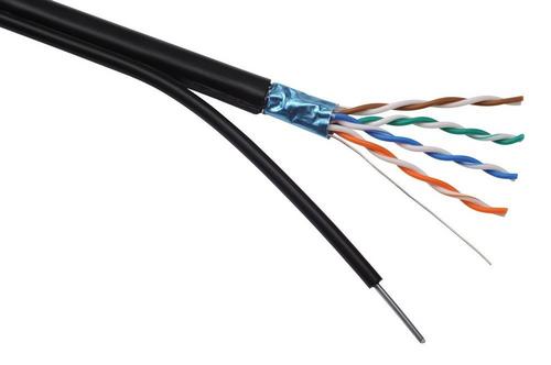 KABEL PATCH FTP kat. 5e, 305m , drát SOLARIX PE VENKOVNÍ SAMONOSNÝ - AGEMcz
