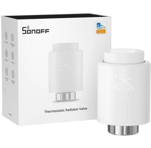 SONOFF TRVZB Smart Radiator Valve ZigBee, Smart radiátorová hlavice s termostatem, ZigBee, kompatibilní s eWeLink - AGEMcz