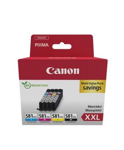 CANON CLI-581XXL C,M,Y,BK originální náplň multi - AGEMcz
