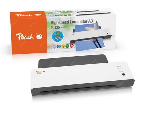 PEACH laminovačka PL125 A3 premium photo laminator - bílý