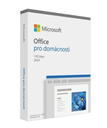 Microsoft OFFICE 2024 pro domácnosti CZ (česká krabicová verze, pro WINdows, Home 2024 cz Czech EuroZone Medialess) - AGEMcz