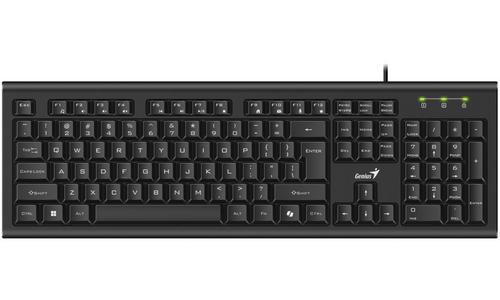 GENIUS klávesnice KB-113, USB, CZ+SK black (černá) - AGEMcz