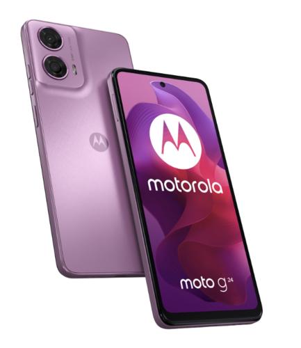 MOTOROLA Moto G24 4+128GB Dual SIM Lavender - AGEMcz