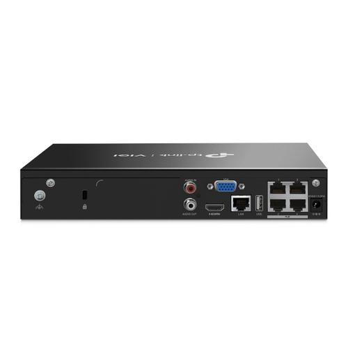 TP-LINK VIGI NVR1004H-4P (použitý) 4kanálový PoE+ síťový videorekordér - Doprodej AGEMcz