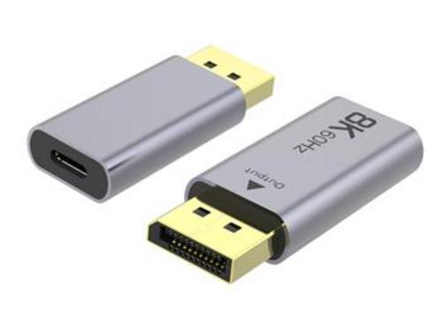 Převodník adaptér USB-C na DisplayPort DP1.4 8K@60Hz a 4k@120Hz - Novinky AGEMcz