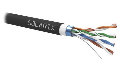 KABEL PATCH FTP kat. 5e, 305m , drát SOLARIX PVC+ PE VENKOVNÍ PE venkovní - Novinky AGEMcz