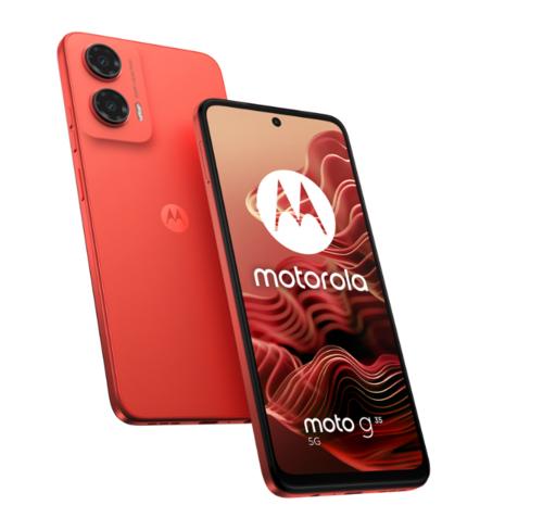 MOTOROLA Moto G35 4+256GB 5G Dual SIM Guava Red - AGEMcz
