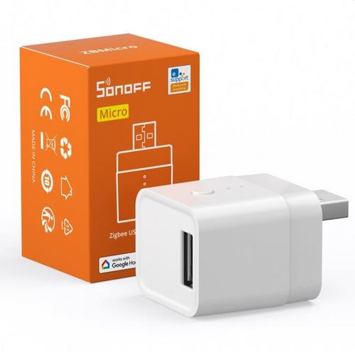 SONOFF (ZB MICRO) ZigBee USB Smart Adapter, smart integrovaný spínač, ZigBee switch. eWeLink - AGEMcz