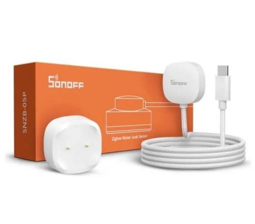 SONOFF SNZB-05P ZigBee Water Leak Sensor, Senzor úniku vody, kompatibilní s eWeLink - AGEMcz