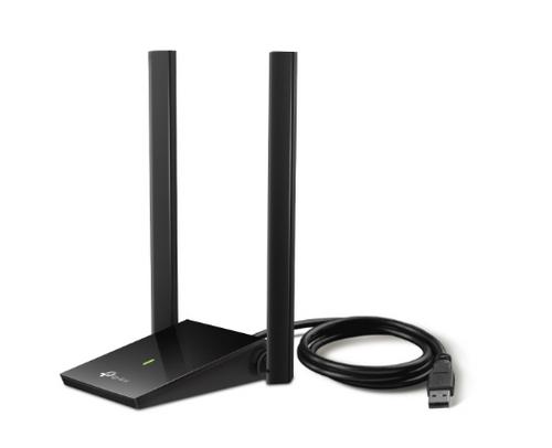 TP-LINK Archer T4U Plus (použitý) Bezdrátový USB adaptér AC1300 s dvěmi anténami a s vysokým ziskem - Doprodej AGEMcz