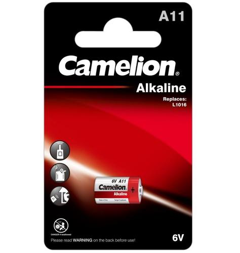 CAMELION 1ks baterie 11A = LR11A = L1016 = 11GA, tvar váleček 6V (Alkaline 1ks)