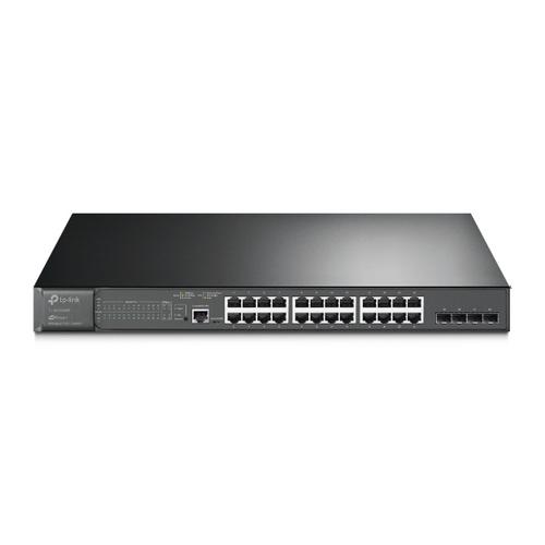 TP-LINK TL-SG3428MP (použitý) 28portový gigabitový L2 řízený switch JetStream s 24 porty PoE+ - Doprodej AGEMcz