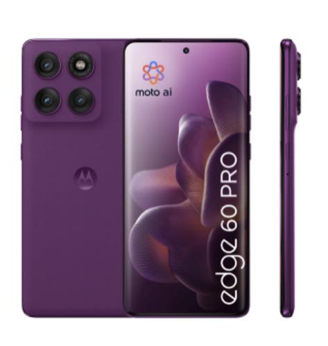 MOTOROLA EDGE 60 PRO 5G 12+512GB Dual SIM PANTONE Sparkling Grape (purple) - Novinky AGEMcz