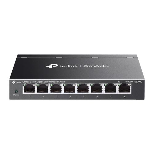 TP-LINK ES208G Omada 8portový gigabitový Easy Managed Switch - Novinky AGEMcz