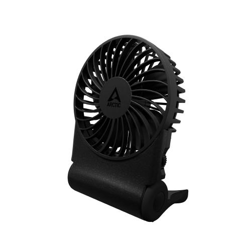 ARCTIC Summair 2Go Black, přenosný ventilátor do USB-C - Novinky AGEMcz