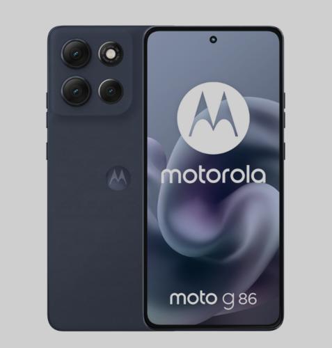 MOTOROLA Moto G86 8+256GB 5G Dual SIM PANTONE Spellbound (dark blue) - Novinky AGEMcz