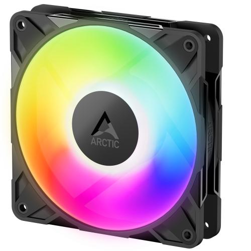 ARCTIC P12 Pro A-RGB ventilátor - 120mm, black - Novinky AGEMcz