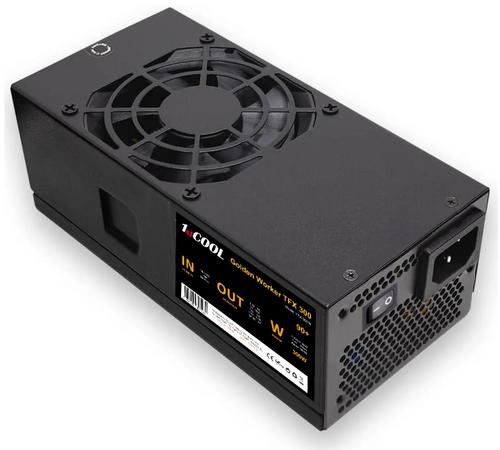 1stCOOL zdroj 300W GOLDEN WHITE STORM TFX 300W 88+ s aktivnim PFC, ventilátor 80mm (zdroj do PC case) - AGEMcz