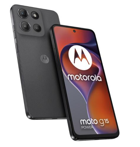 MOTOROLA Moto G15 Power 8+256GB Dual SIM Gravity Grey (Vegan Leather) - AGEMcz
