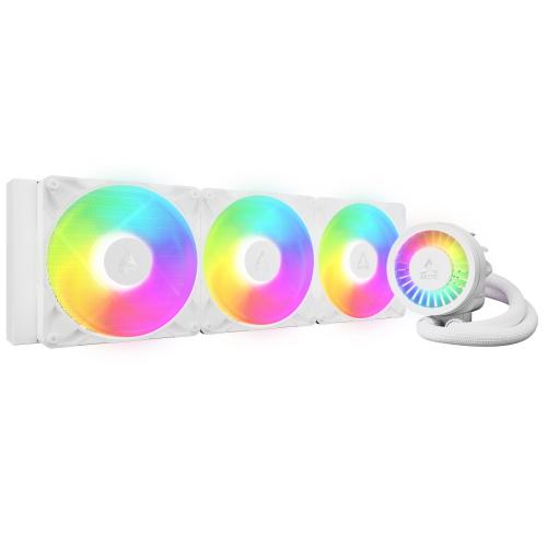ARCTIC Liquid Freezer III 420 Pro A-RGB (White), komplet vodního chlazení CPU