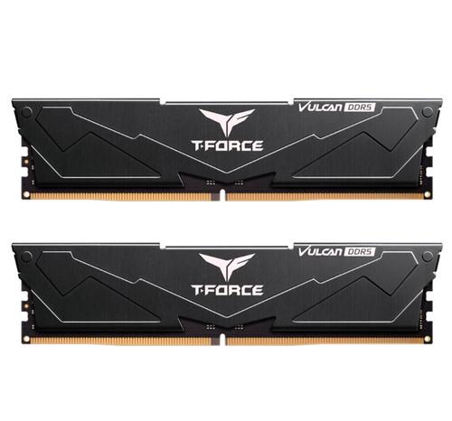 TEAMGROUP 32GB=2x16GB DDR5 6000MHz CL30-36-36-76 moduly s chladičem T-FORCE VULCAN black - AGEMcz