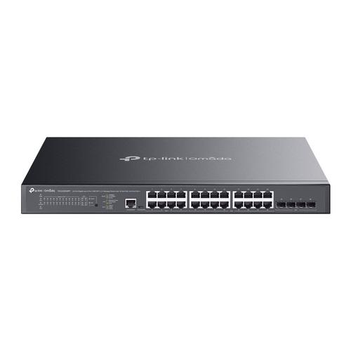 TP-LINK SG3428XMPP Omada 24portový gigabitový a 4portový 10GE SFP+ L2 řízený switch s 16 porty PoE+ a 8 porty PoE++ - Novinky AGEMcz