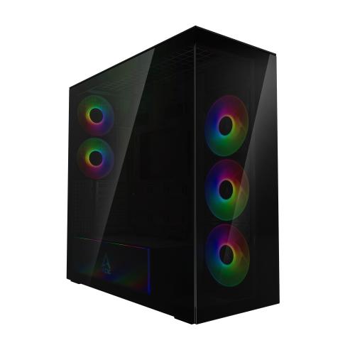 ARCTIC case Xtender Tower, tinted window, držák GPU, black - Novinky AGEMcz