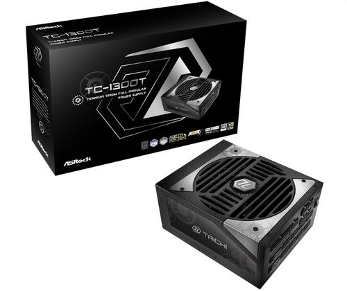 ASROCK zdroj 1300W Taichi Titanium TC-1300T, ATX3.1, PCIe5.1, 12V-2x6 - AGEMcz