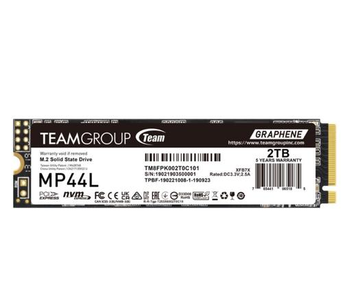 TEAMGROUP MP44L SSD NVMe M.2 2TB PCIe 4.0 Gen4x4 2280 - Novinky AGEMcz