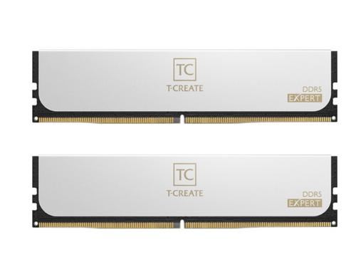 TEAMGROUP 32GB=2x16GB DDR5 6000MHz CL38-38-38-78 moduly s chladičem T-CREATE EXPERT white - Novinky AGEMcz
