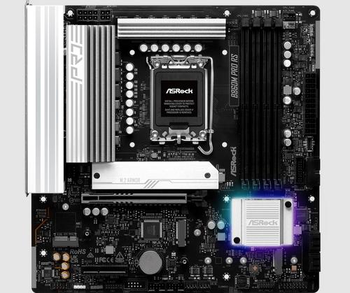 ASROCK B860M PRO RS (intel 1851, 4xDDR5, mATX) - Novinky AGEMcz