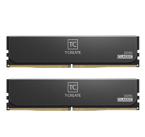 TEAMGROUP 32GB=2x16GB DDR5 5600MHz CL46-46-46-90 moduly s chladičem T-CREATE CLASSIC black - Novinky AGEMcz