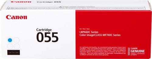 CANON CRG 055 originální toner azurový pro LBP664Cx, LBP663Cdw, MF746Cx, MF744Cdw, MF742Cdw - AGEMcz