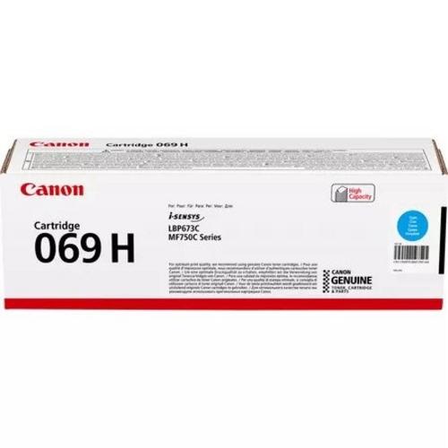 CANON CRG 069 H originální toner cyan pro LBP673Cdw, MF754Cdw a MF752Cdw.