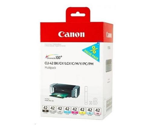 CANON CLI-42 originální náplň 8 inkoustů Multi Pack - AGEMcz