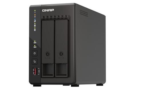 QNAP TS-253E-8G TurboNAS server s RAID, 8GB DDR4, pro 2x 3,5/2,5in SATA3 HDD/SSD (2x HDMI, 2x USB2, 2x USB3.2g2 + 2x 2.5GLAN) - AGEMcz