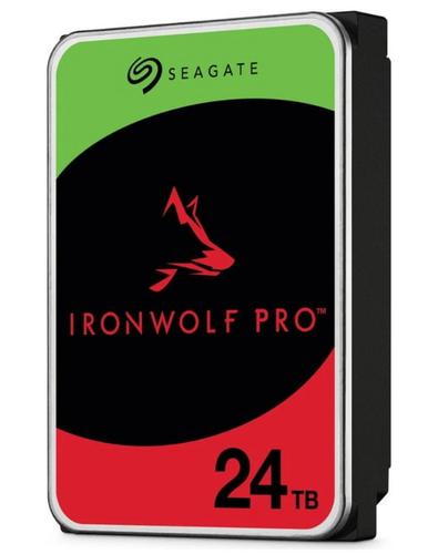SEAGATE ST24000NT002 hdd IronWolf PRO 24TB CMR 7200rpm 512MB NAS HDD 24x7 270MB/s 3.5 RAID SATA3-6Gbps - AGEMcz