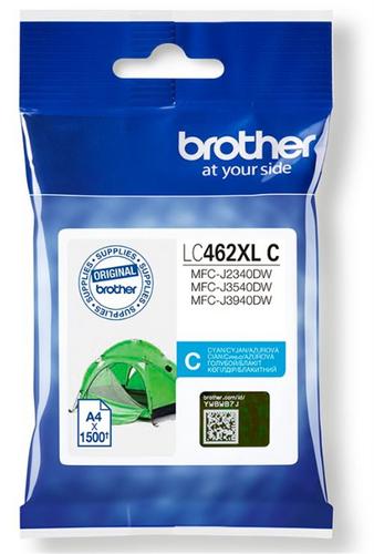 BROTHER LC-462XLC (inkoust cyan, 1500 str.)