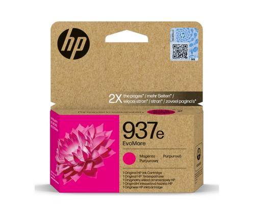 HP 4S6W7NE originální náplň purpurová č.937e magenta cca 1650 stran - AGEMcz